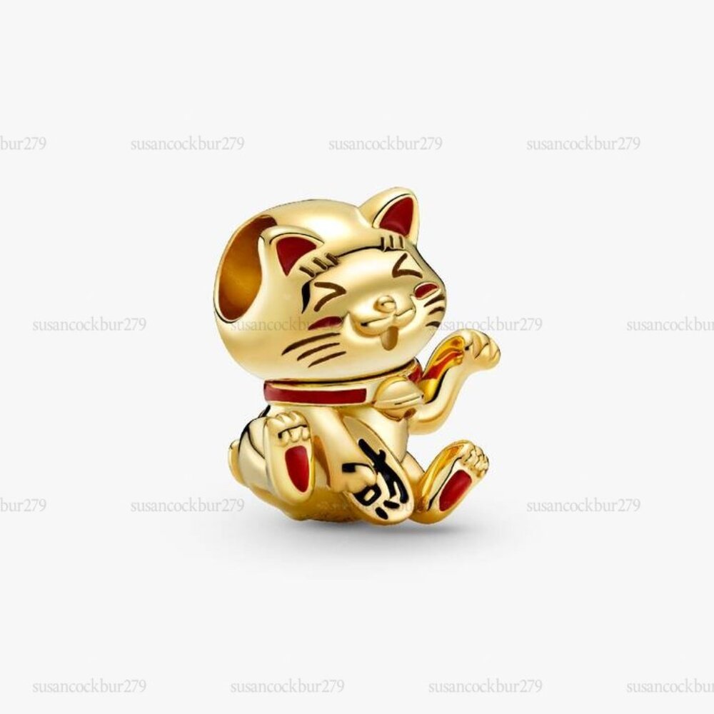 Pandora Cute Fortune Cat Charm
